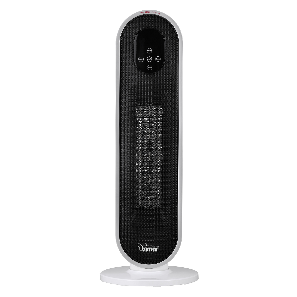 contrôle vocal compatible Alexa et Google Assistant Chauffage électrique basse consommation bimar HP126 Wi-Fi Chauffage soufflant céramique à colonne 